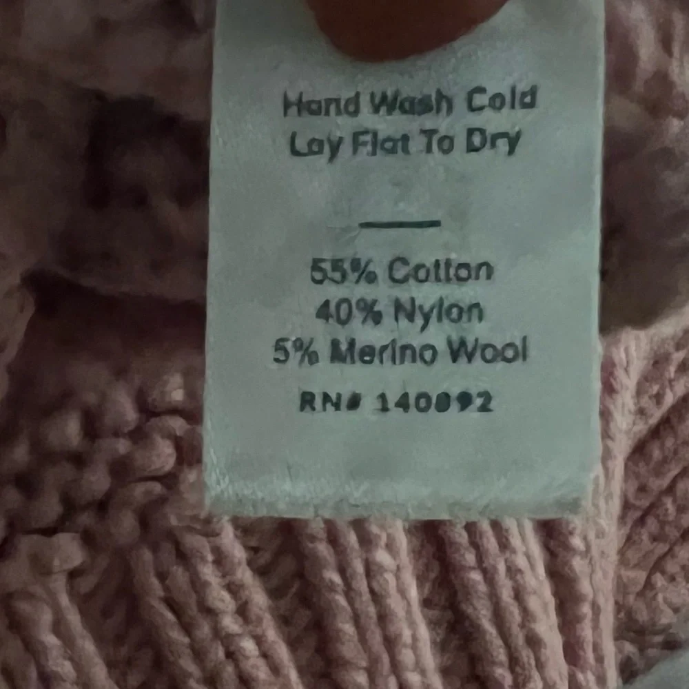 Marine Layer | Remi Pink Merino Wool sweater